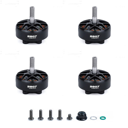 4PCS DIY Part 2807 1300KV 3-6S  Brushless Motor for Mark7 FPV Freestyle 7inch Long Range RC FPV Racing